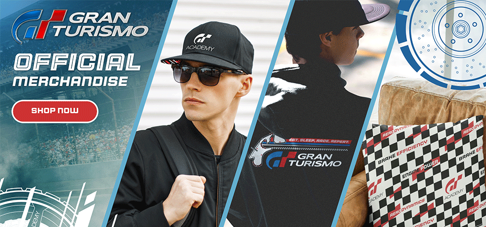 gran turismo official merchandise shop now