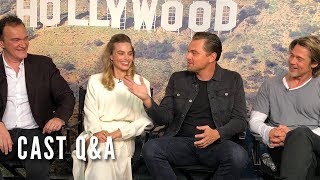 Video thumbnail for ONCE UPON A TIME… IN HOLLYWOOD</br>Cast Q&A